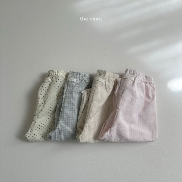 夏日輕薄縮口褲｜4COLORS 