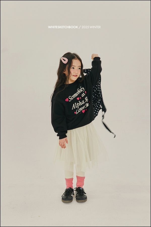 Loves Me愛心衛衣｜2COLORS 