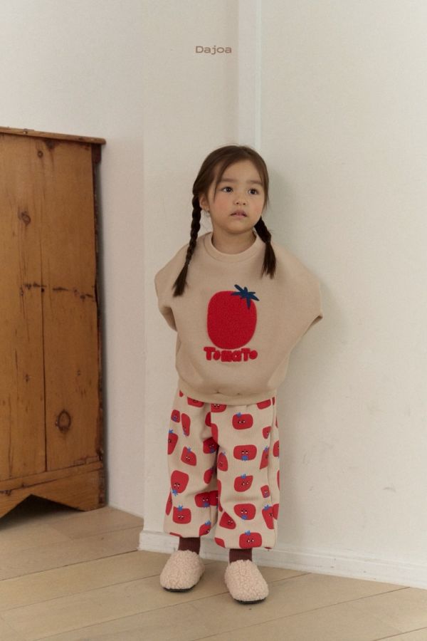 立體Tomato套裝(上衣+褲子)｜2COLORS 