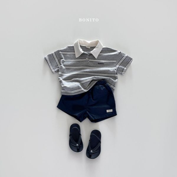 品牌翻領polo上衣｜2COLORS 