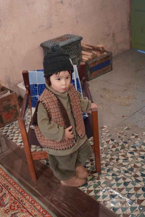 立領加絨衛衣｜3COLORS 