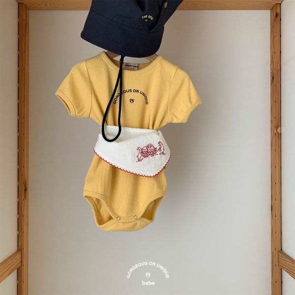 BeBeღ GOU品牌包屁連身衣｜2COLORS 