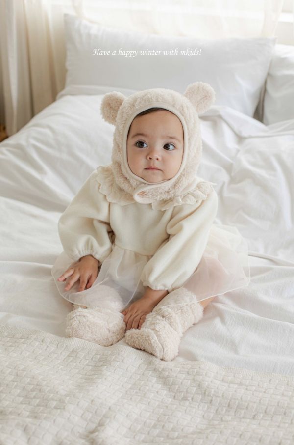 柔絨造型保暖帽｜7COLORS 