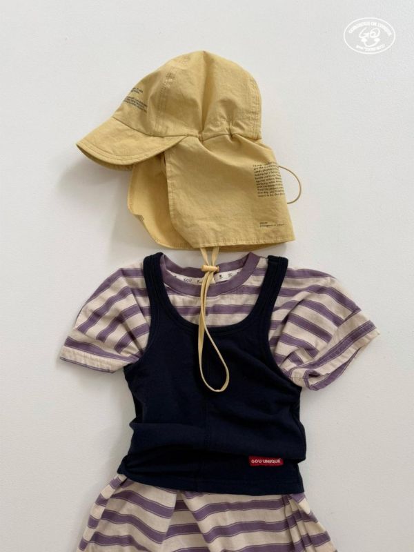 GOU｜中線棉質背心 