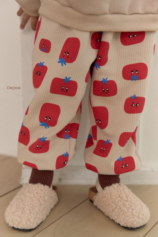 立體Tomato套裝(上衣+褲子)｜2COLORS 