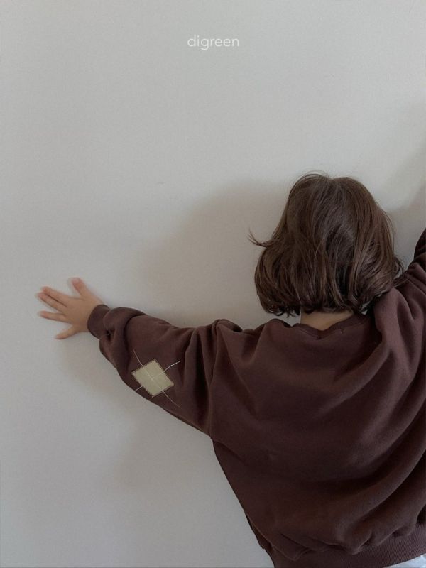 方塊補丁衛衣｜3COLORS 