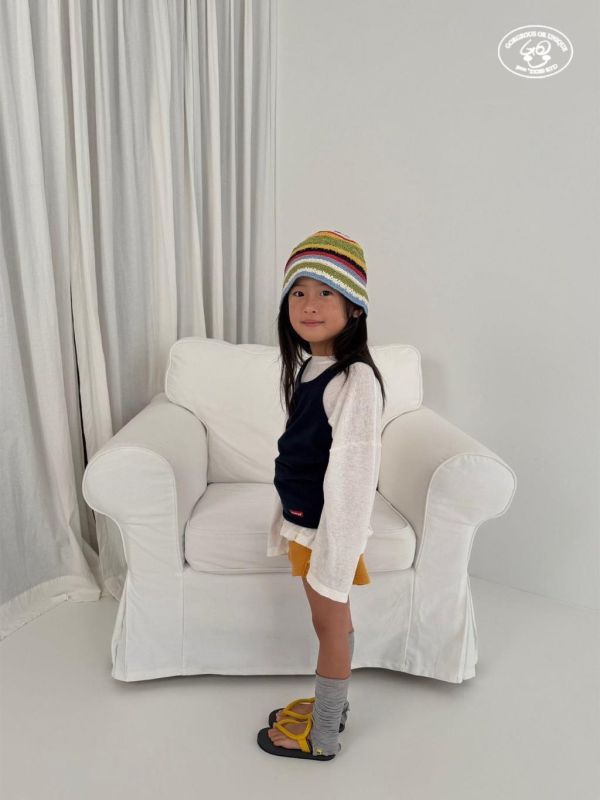 GOU｜中線棉質背心 