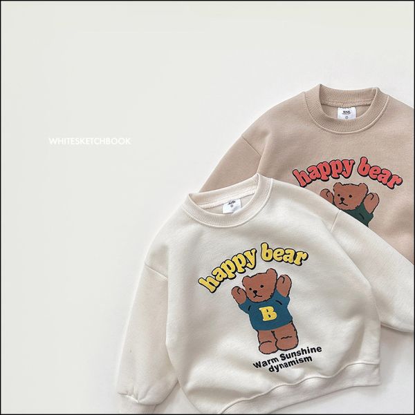 HAPPY BEAR休閒衛衣｜2COLORS 