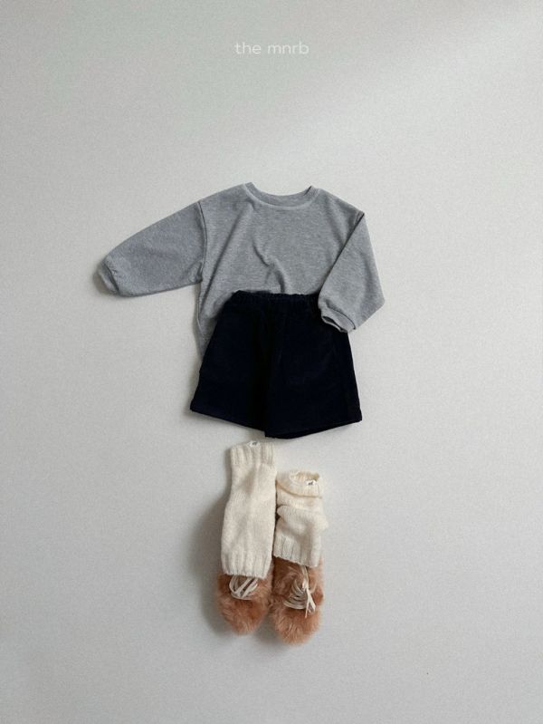 壓線舒適圓領上衣｜3COLORS 