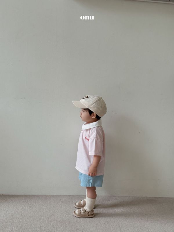 LOVE翻領上衣｜3COLORS 