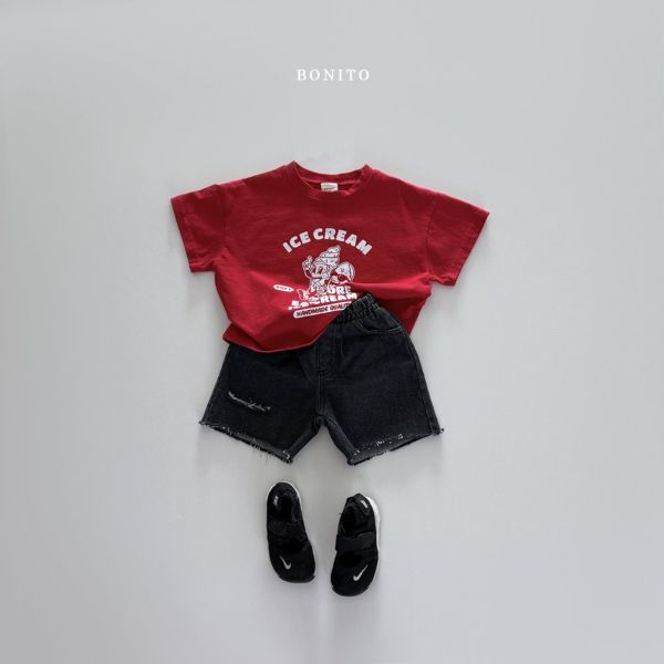 EAT MORE ICE CREAM短TEE｜3COLORS 