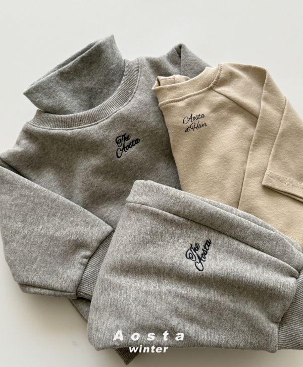 品牌刺繡小標衛褲｜6COLORS 