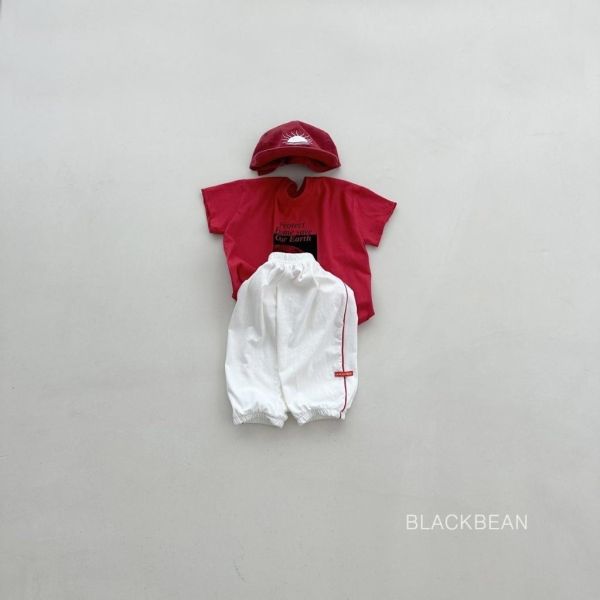 BLACKBEAN｜側線條休閒褲 