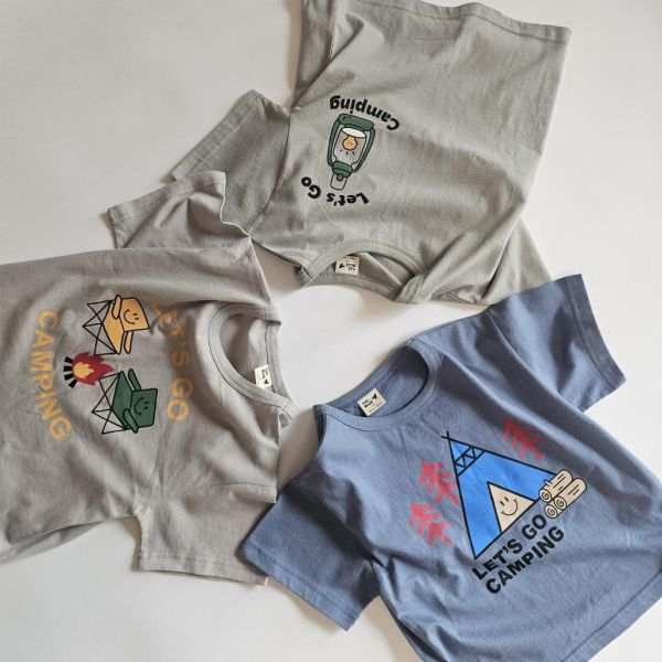 1STBLUE｜夏日露營短TEE 