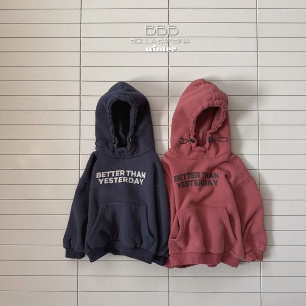 BETTER THAN YESTERDAY連帽上衣｜2COLORS 