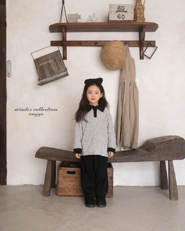 翻領開釦衛衣｜2COLORS 