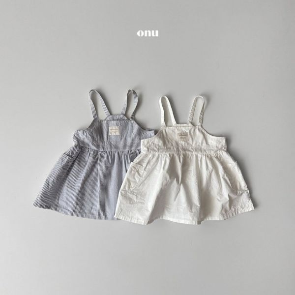 標籤吊帶裙｜2COLORS 