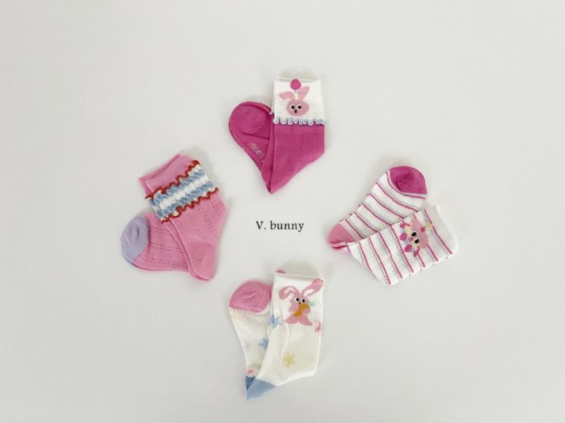 小蛋糕透氣襪襪組(4入)｜SET 