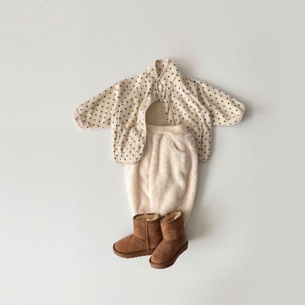 泰迪熊暖暖褲｜2COLORS 