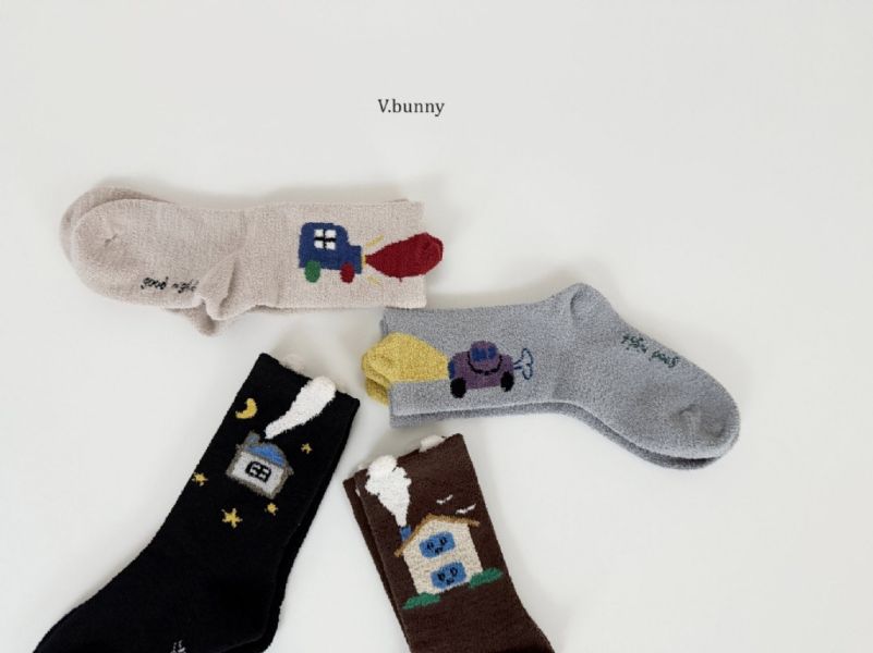 車車房子襪襪套組｜SET 