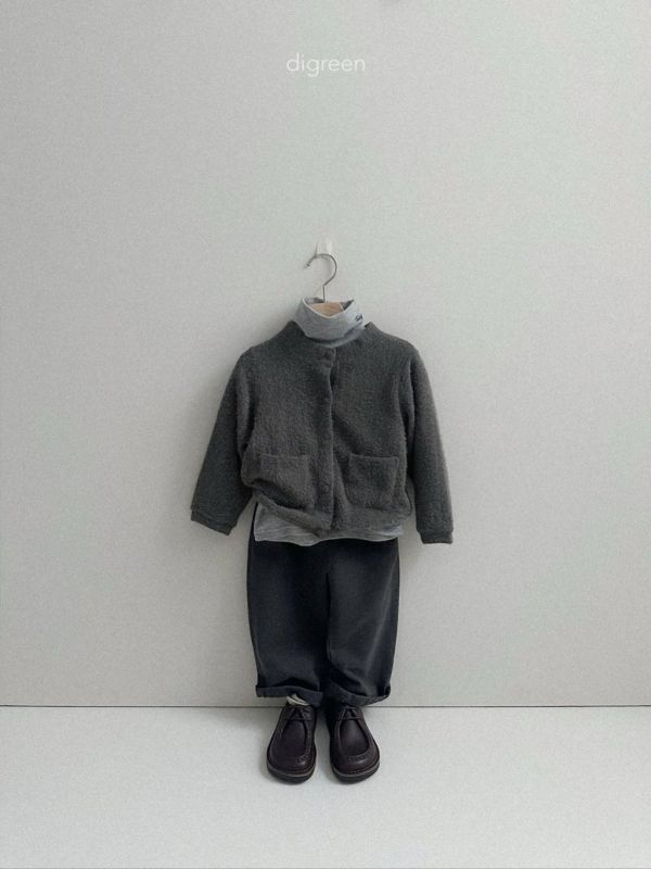 調節釦飾長褲｜2COLORS 