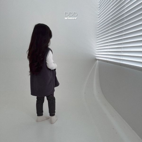 搖粒絨長版背心｜2COLORS 