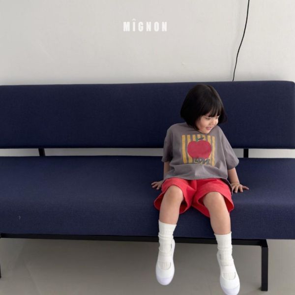 MIGNON｜蘋果短TEE 