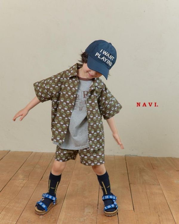 NAVI｜小花短褲 