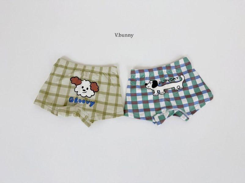 VBUNNY｜GRoovy純棉小褲褲4件組(BOY) 