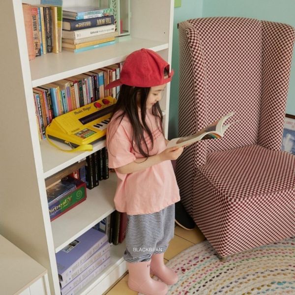 BLACKBEAN｜字母棉質短TEE 