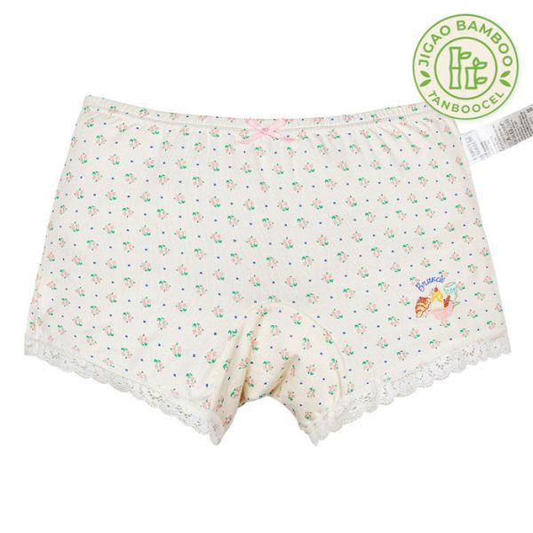 韓國ppippilong透氣彈性棉四角小褲褲GIRL【通過KC認證】 