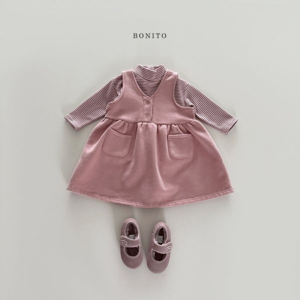 小立領條紋打底｜6COLORS 