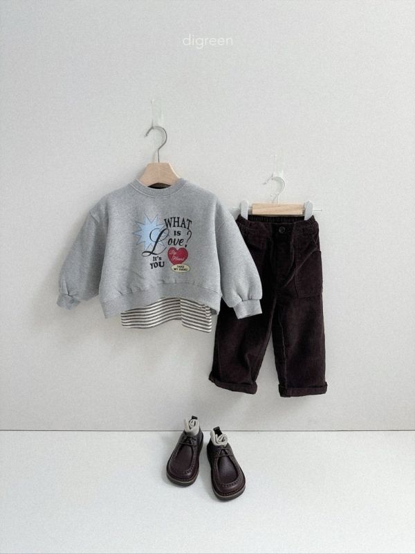 雙線條紋口袋上衣｜3COLORS 