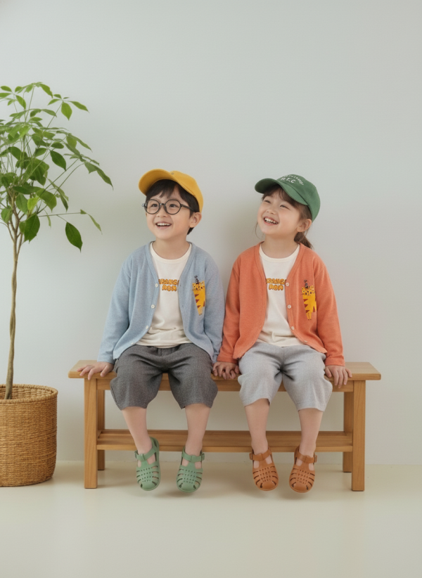 ORANGEMOM｜貓咪輕薄開衫 