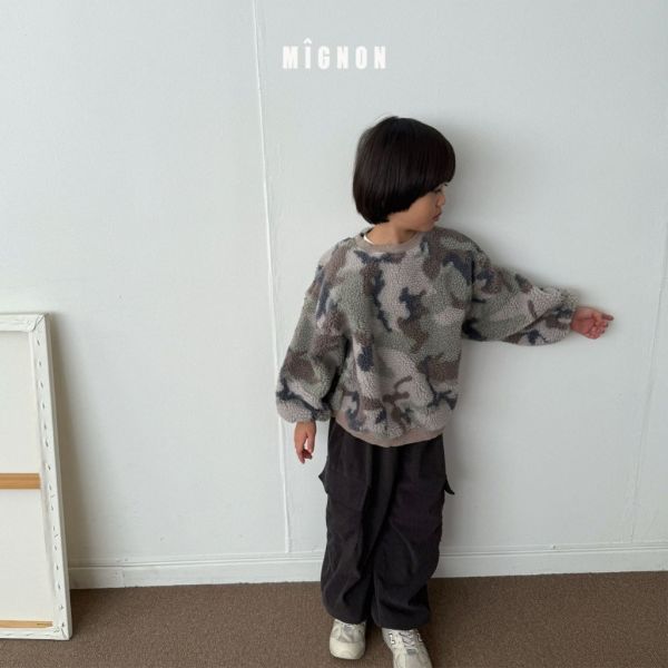 迷彩羊羔毛上衣｜1COLOR 