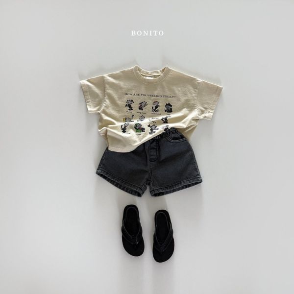 小黑貓塗鴉短TEE｜3COLORS 