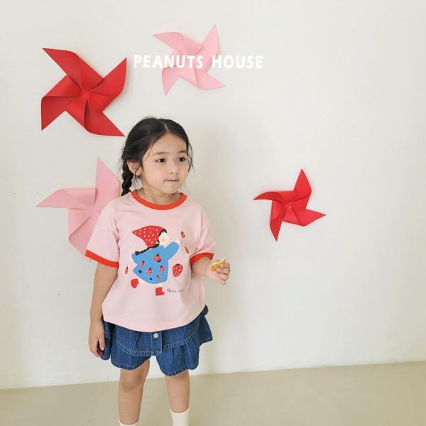 PEANUTS｜草莓女孩短TEE 