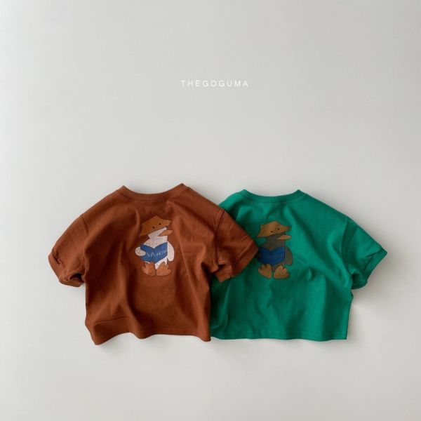 卡通塗鴉短袖TEE｜2COLORS 