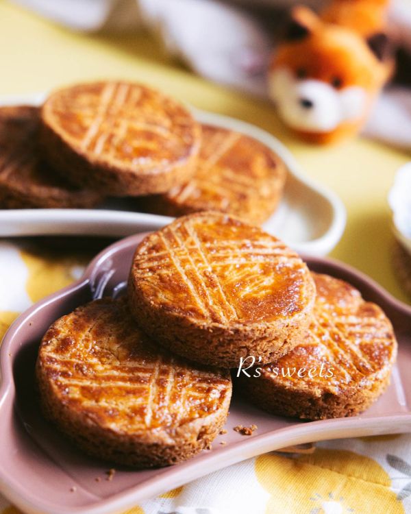 【鹹蛋黃！厚布列塔尼酥餅】6入一組 