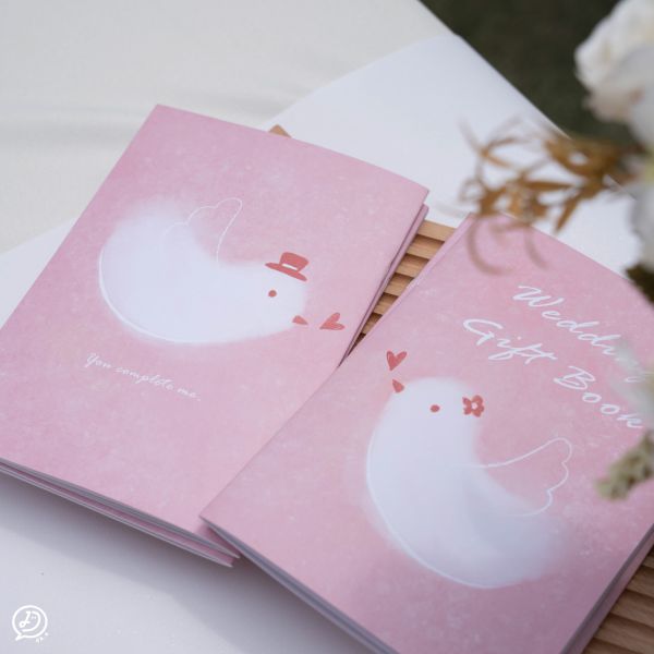 飛向你那邊禮金簿 婚禮禮金簿,收禮桌小物,婚禮布置,婚禮用品,婚禮小物推薦,禮金簿雙本組,婚禮收禮設計,戶外婚禮,婚禮佈置,de.a
