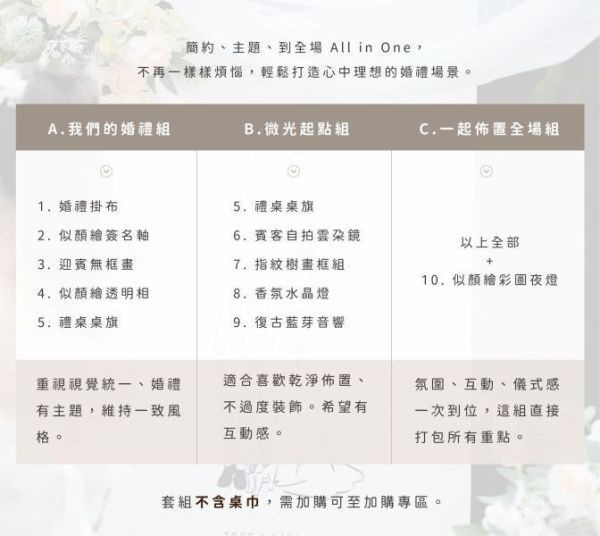 客製化桌旗 婚禮桌旗,收禮桌布置,婚禮小物,客製桌旗,婚禮布置推薦,婚禮用品,戶外婚禮,微型婚禮,de.a