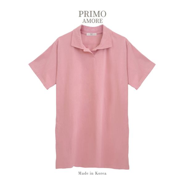 POLO領休閒洋裝 