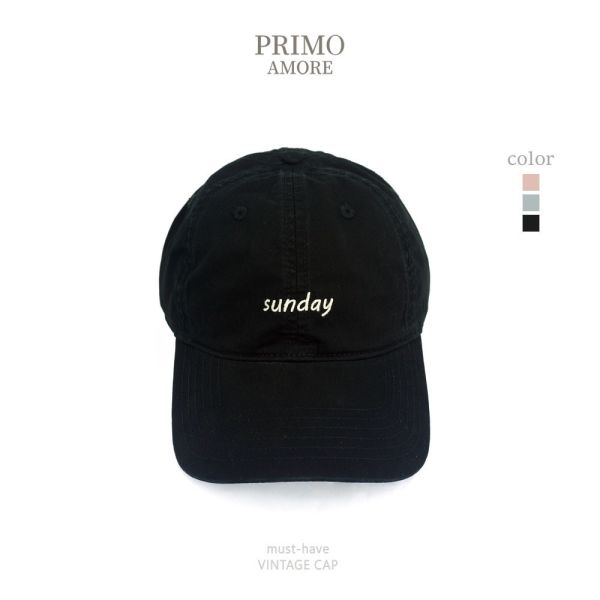 sunday老帽【黑色】 