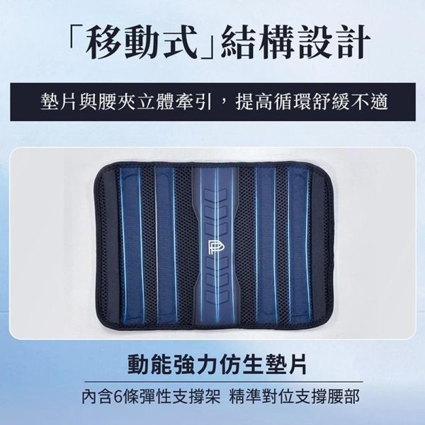【PP石墨烯】石墨烯魔塑強力護腰腰夾 
