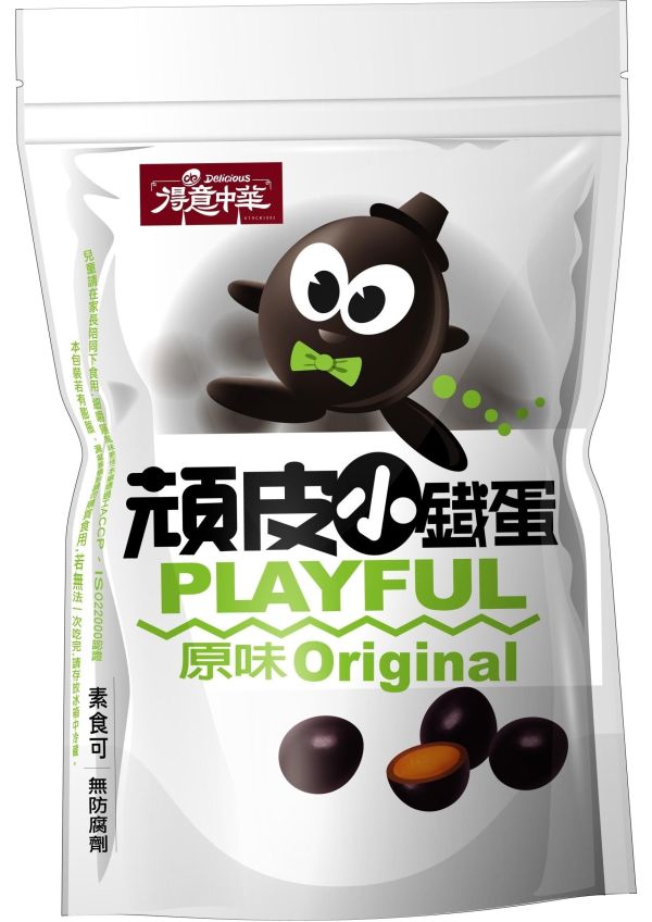 【得意中華】頑皮小鐵蛋175G*2包 
