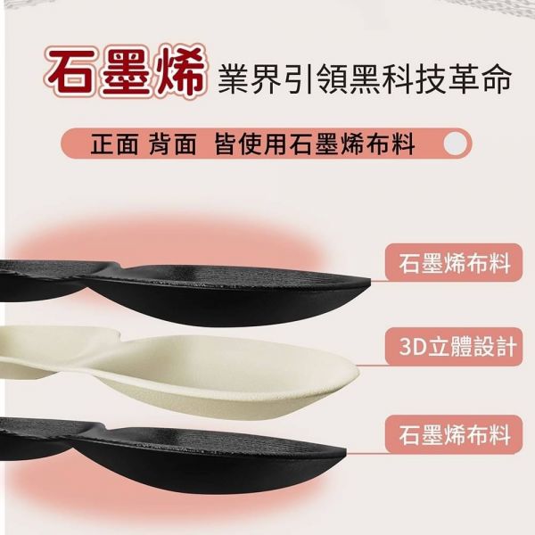 伴佳家黑科技石墨烯3D立體眼罩 