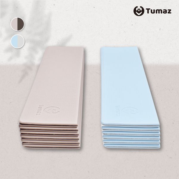 Tumaz 12摺長形摺疊瑜珈墊 