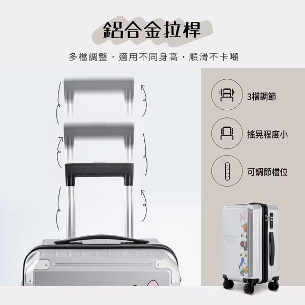 【Disney迪士尼】正版授權｜米奇好朋友20吋行李箱 