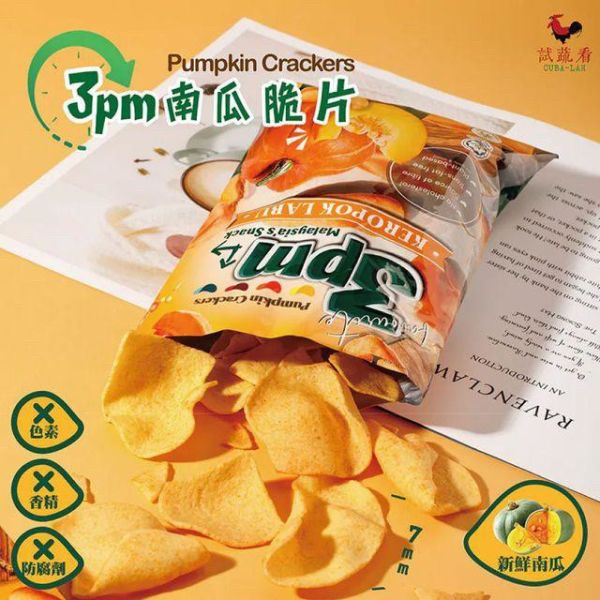 【3PM】南瓜脆片50g*6包組 