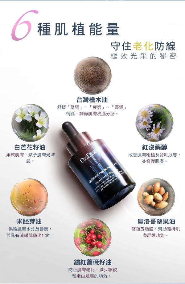 Dr. Douxi 檜木修護精華油 30ml 